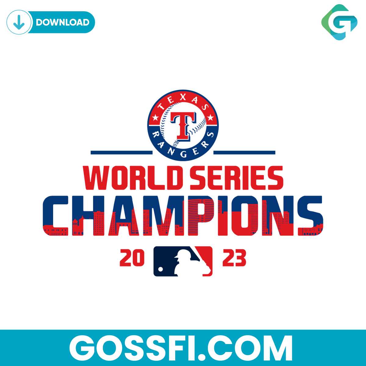 Texas Rangers World Series 2023 Svg Digital Download - Gossfi.com