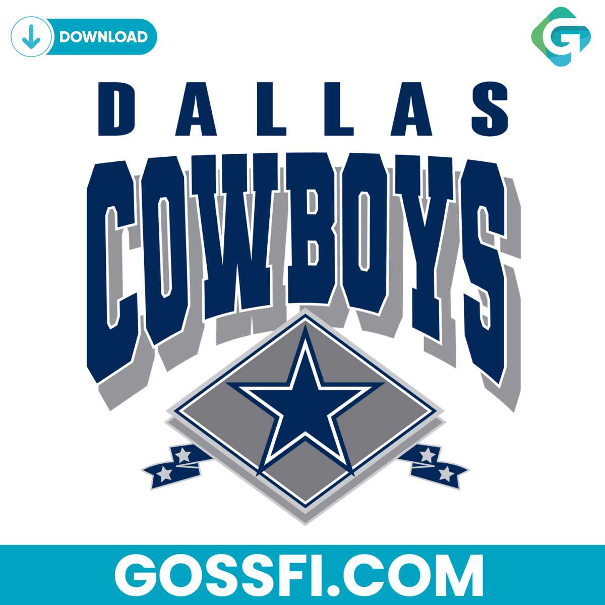 Vintage Dallas Cowboys Football Svg Digital Download - Gossfi.com