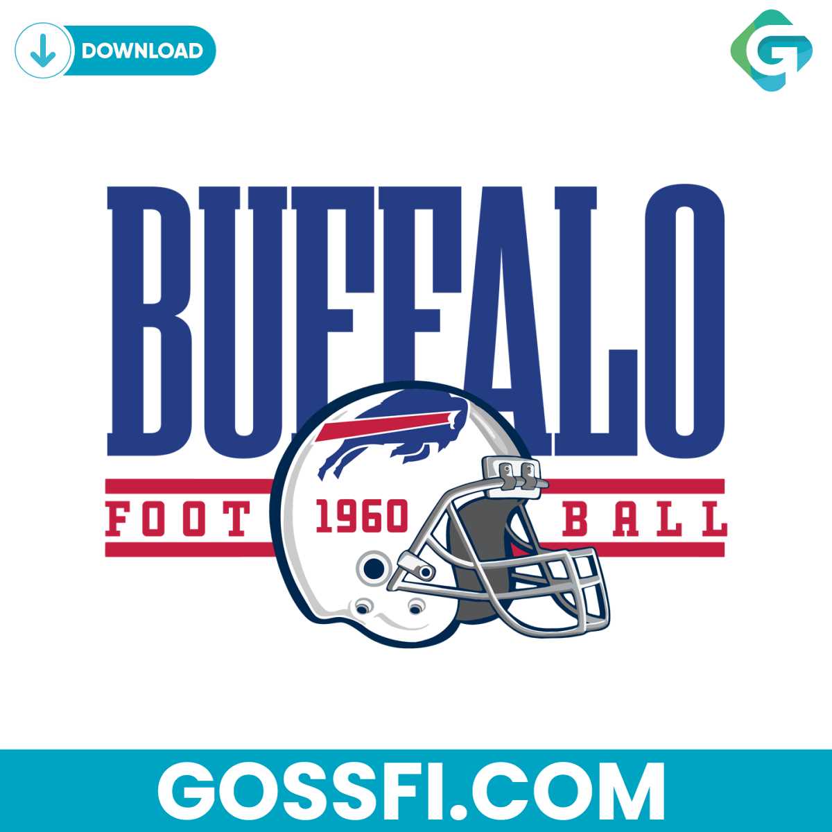 Buffalo Football Helmet Svg Cricut Digital Download - Gossfi.com