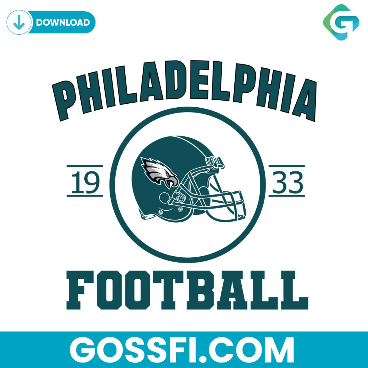 Philadelphia Football Eagles Helmet Svg - Gossfi.com