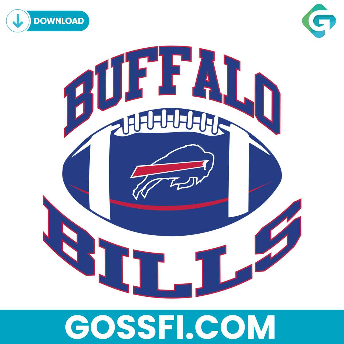Buffalo Bills Football Svg Cricut Digital Download