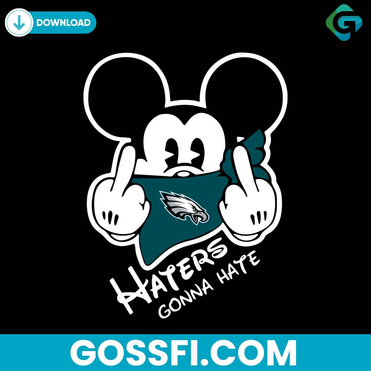 Haters Gonna Hate Philadelphia Eagles Svg