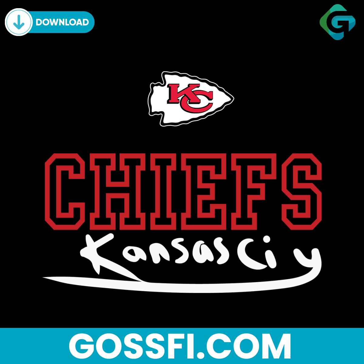 Chiefs Kansas City Logo Svg Cricut Digital Download - Gossfi.com