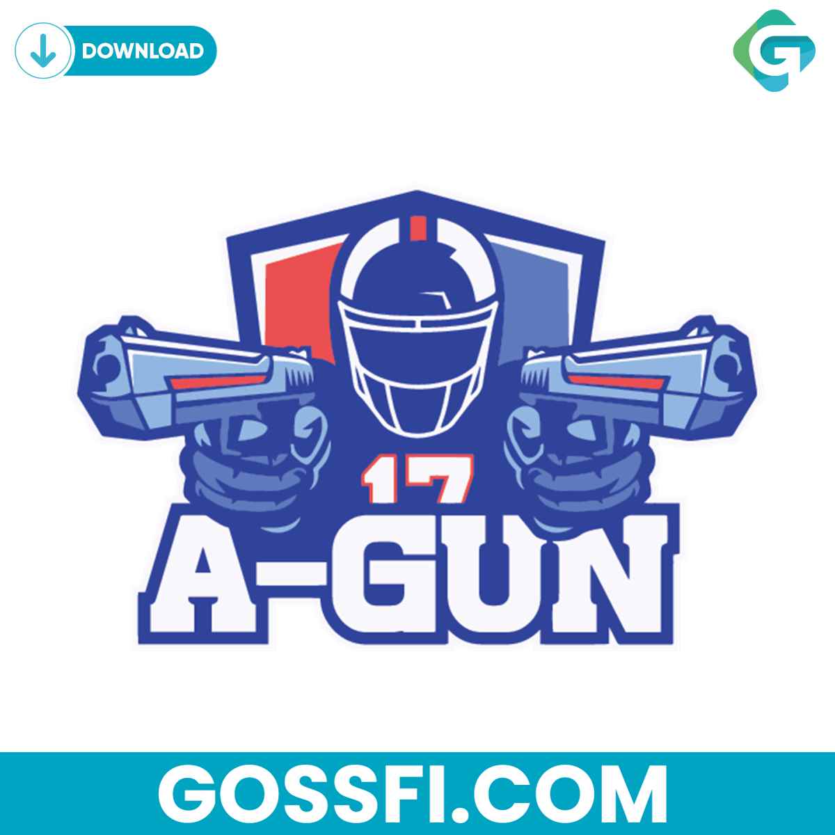 A Gun Josh Allen Buffalo Bills Football Svg - Gossfi.com