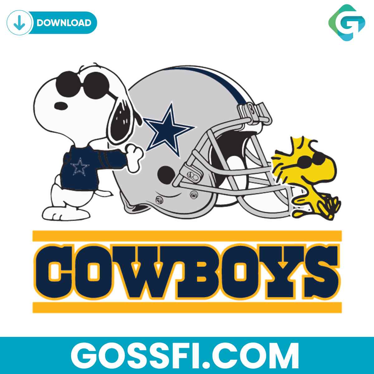 Dallas Cowboys Snoopy Woodstock Svg - Gossfi.com