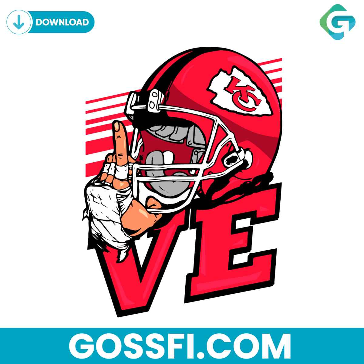 Snoopy Love Kansas City Chiefs Svg Digital Download - Gossfi.com
