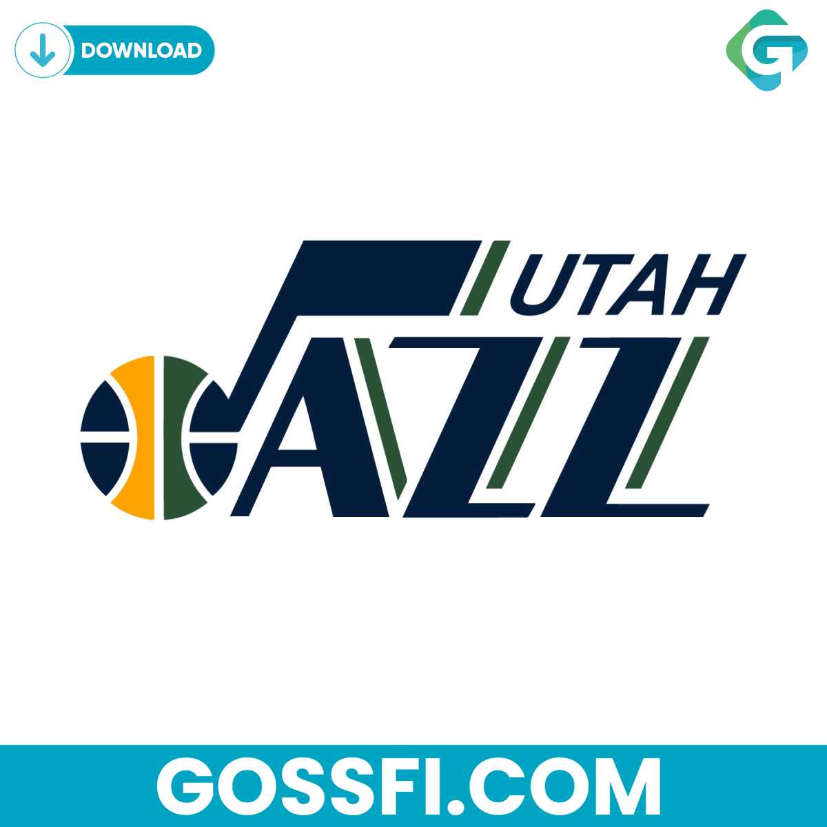 Utah Jazz Basketball Team Svg Utah Jazz Logo Svg Sport Svg