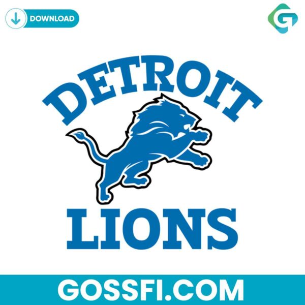 Grit Detroit Lions Football Svg Cricut Digital Download - Gossfi.com