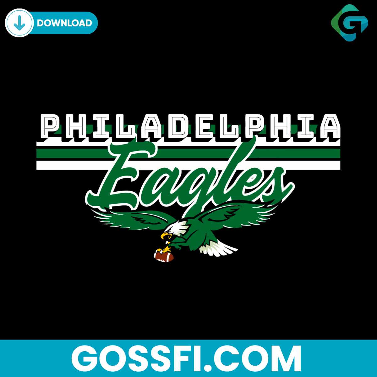 Philadelphia Eagles Football 1933 Svg Digital Download - Gossfi.com