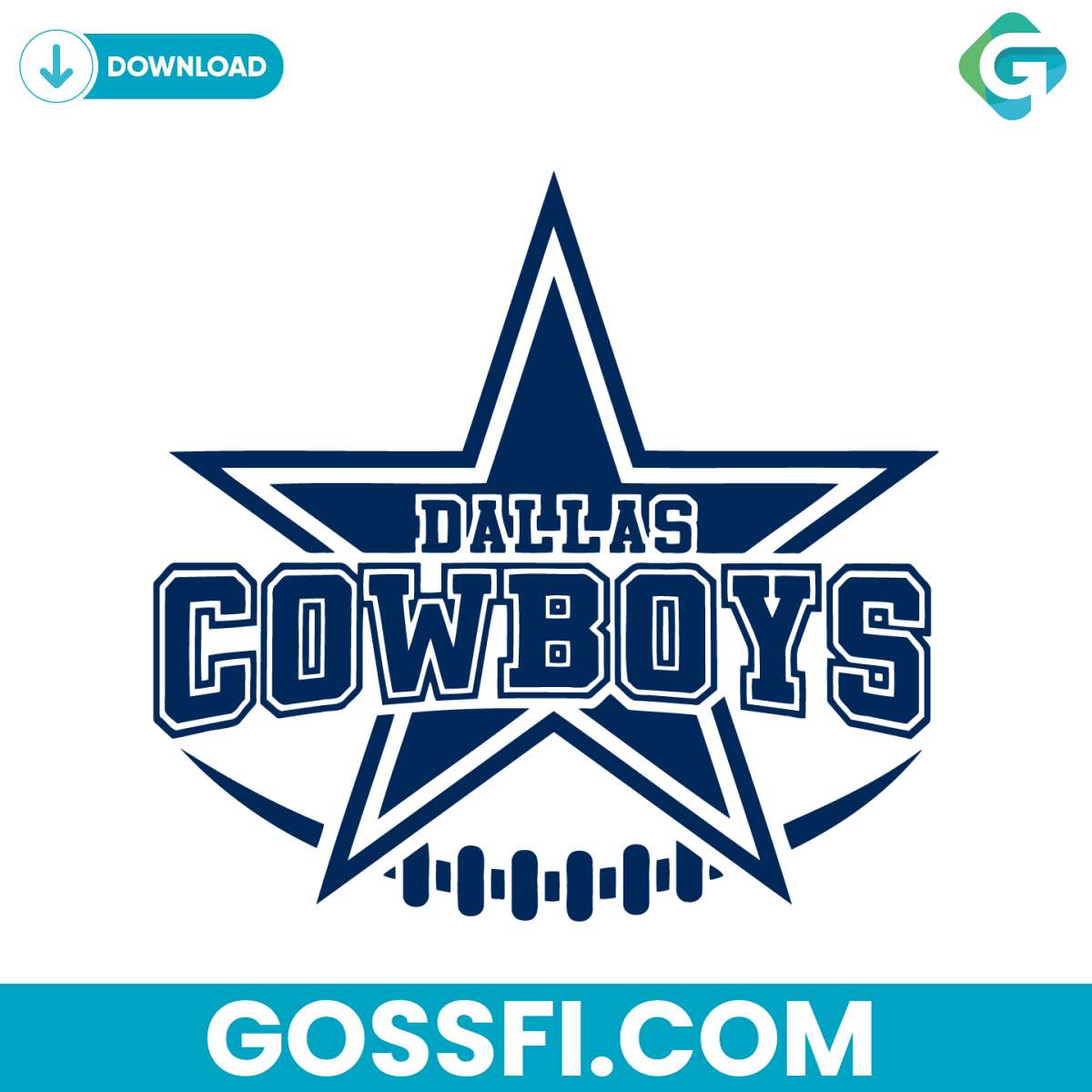 Cowboys Nations Star Svg Cricut Digital Download - Gossfi.com