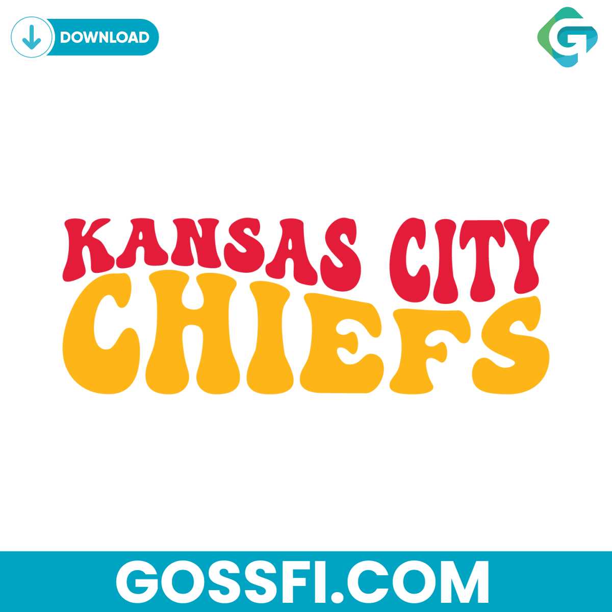 Kansas City Chiefs Football Team Svg Digital Download - Gossfi.com