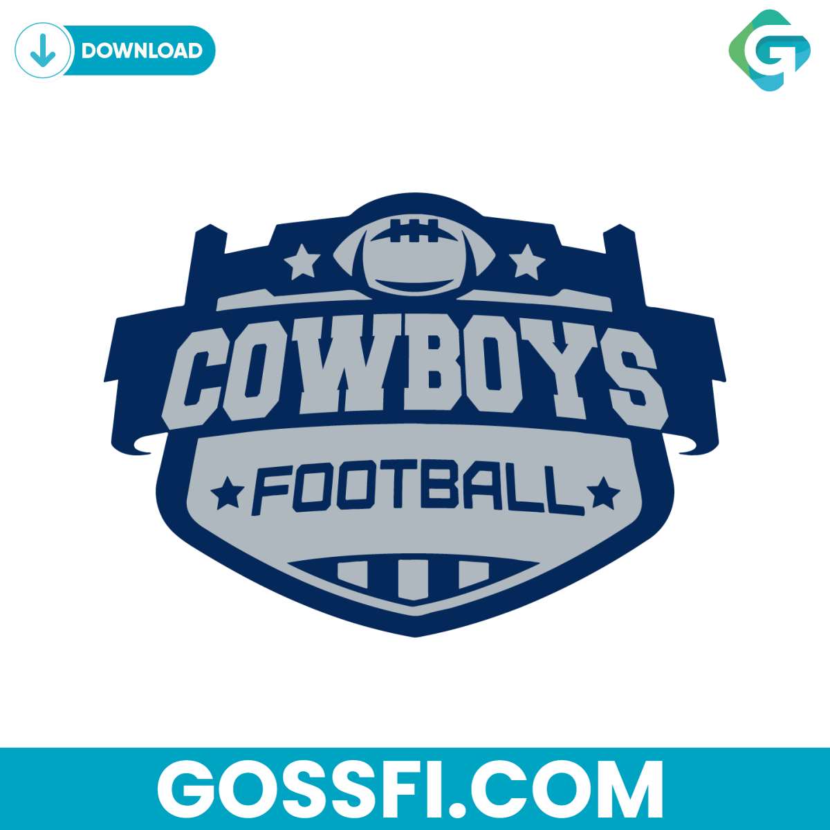 Cowboys Football Svg Cricut Digital Download - Gossfi.com