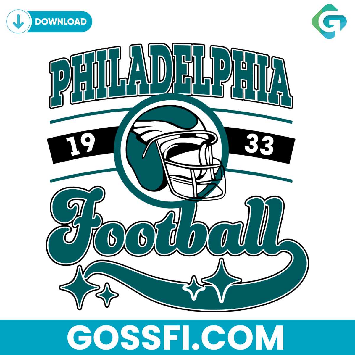 Philadelphia Football Helmet Svg Digital Download - Gossfi.com