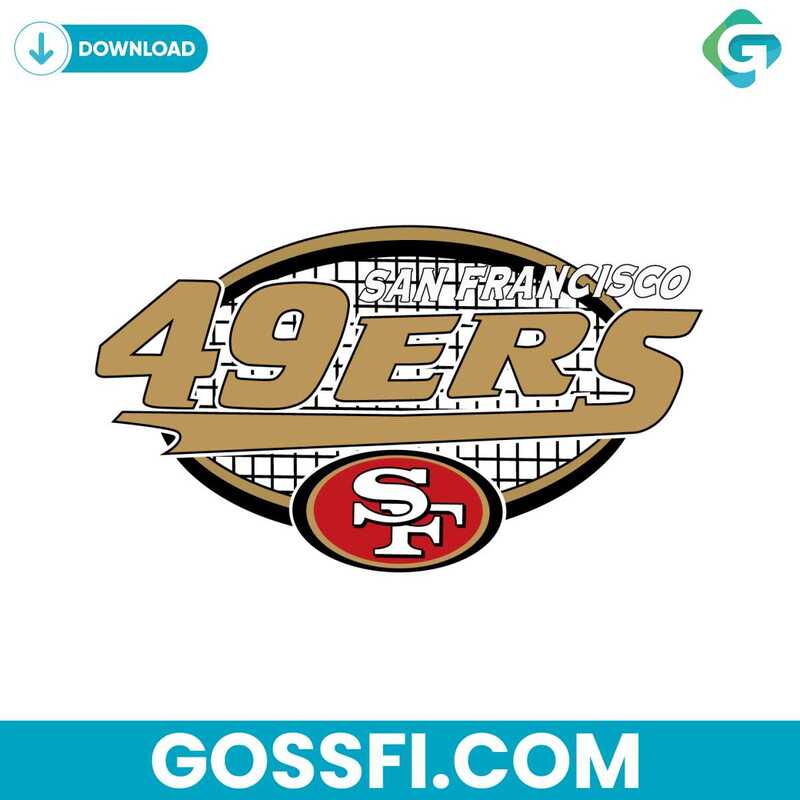 San Francisco 49ers Football Logo Svg Digital Download