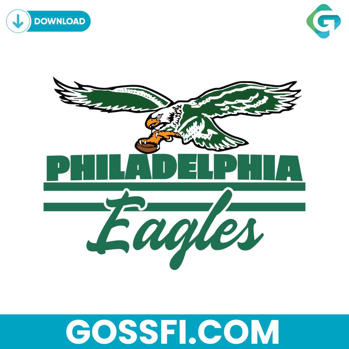 Philadelphia Eagles Logo Svg Digital Download - Gossfi.com