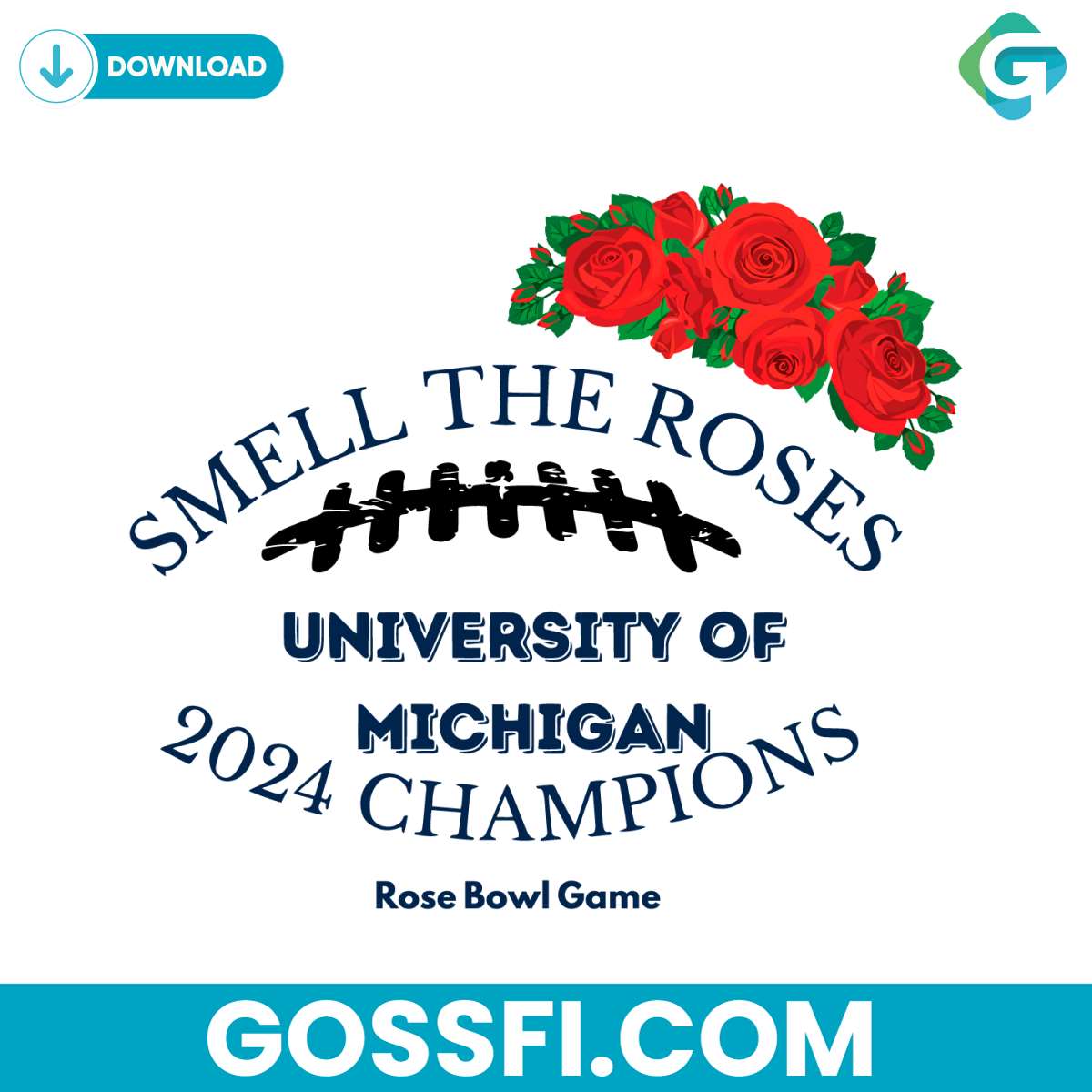 smell-the-roses-university-of-michigan-champions-svg