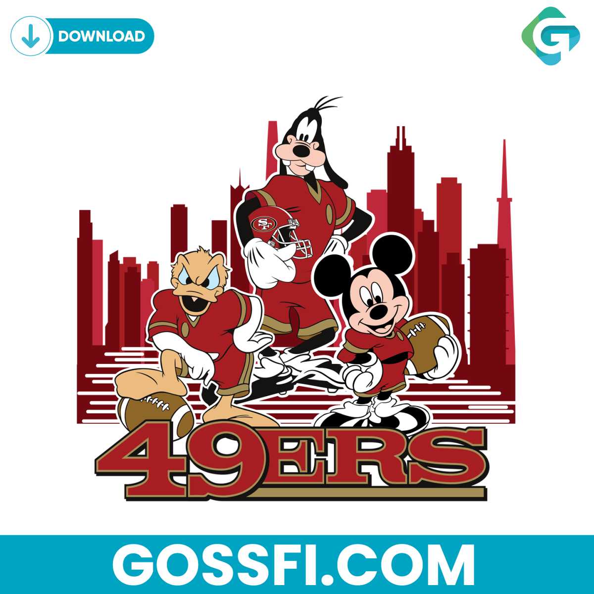 mickey-mouse-and-friends-play-football-49ers-city-svg