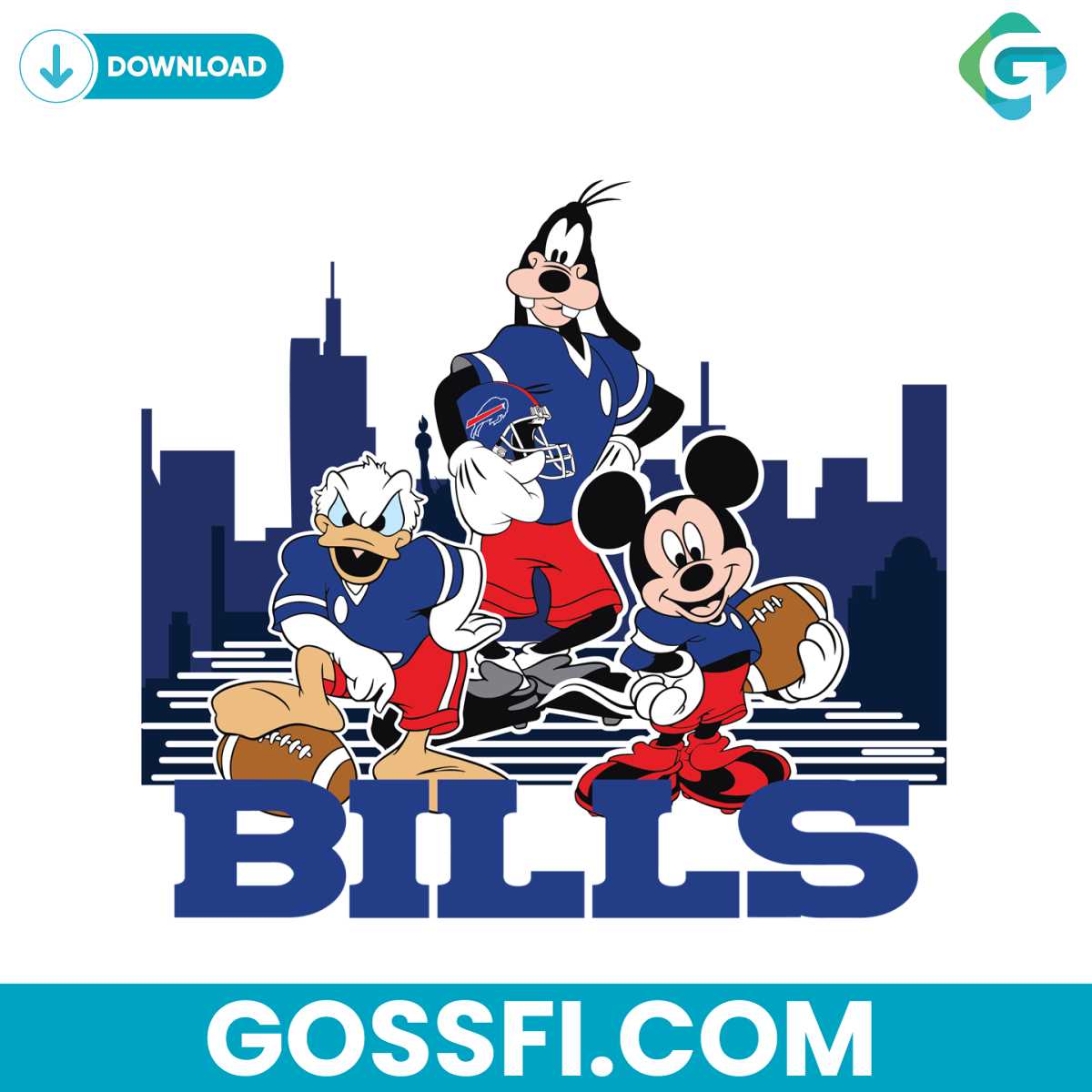 mickey-mouse-and-friends-play-football-bills-city-svg