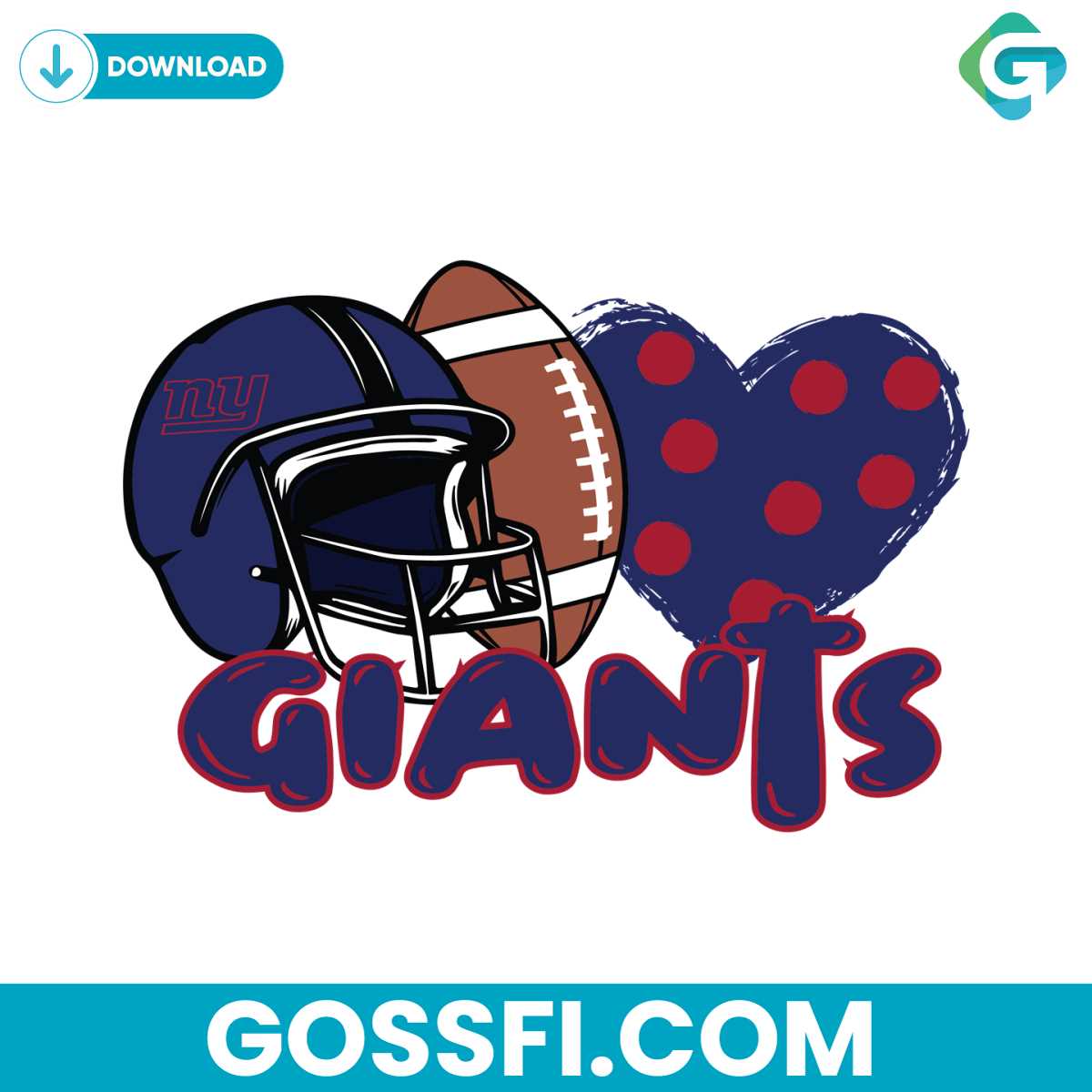giants-helmet-football-heart-svg-digital-download