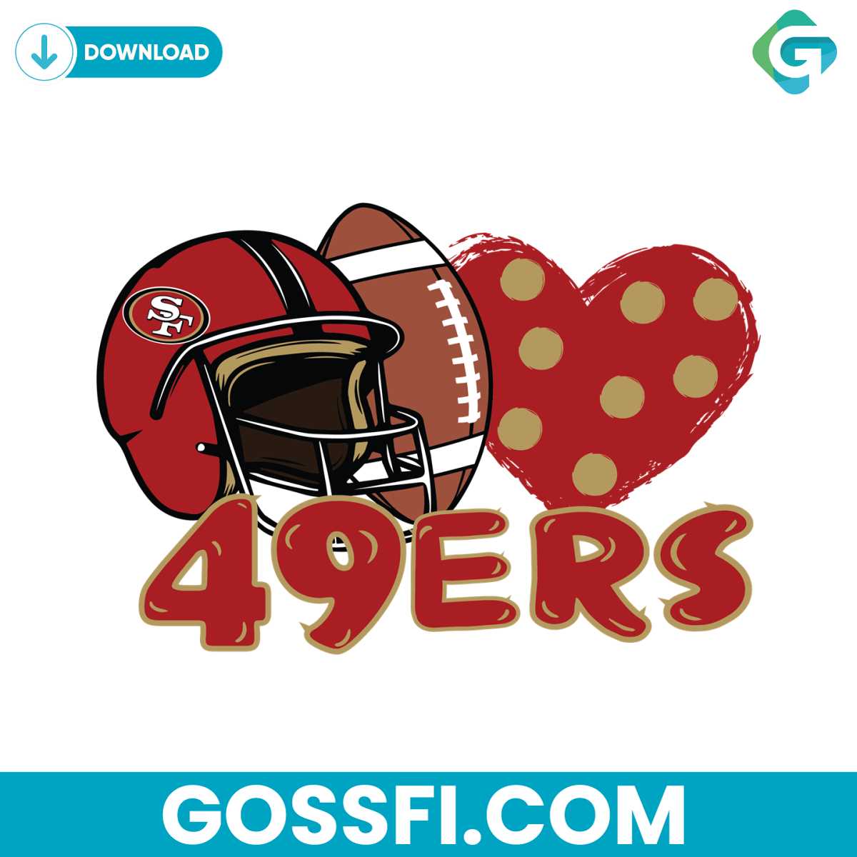 49ers-helmet-football-heart-svg-digital-download