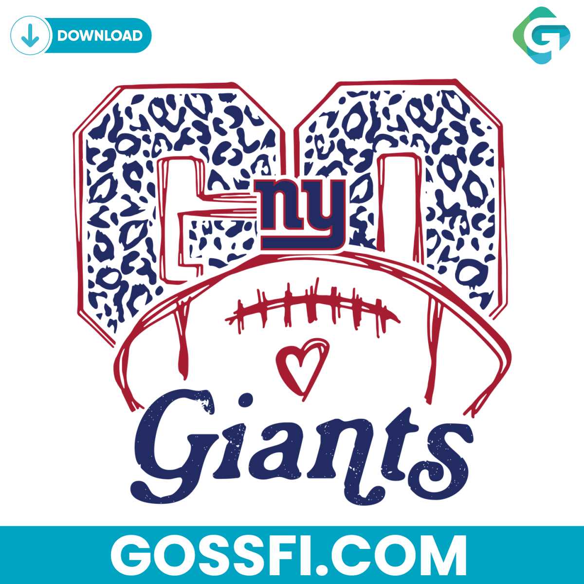 go-new-york-giants-football-leopard-pattern-svg
