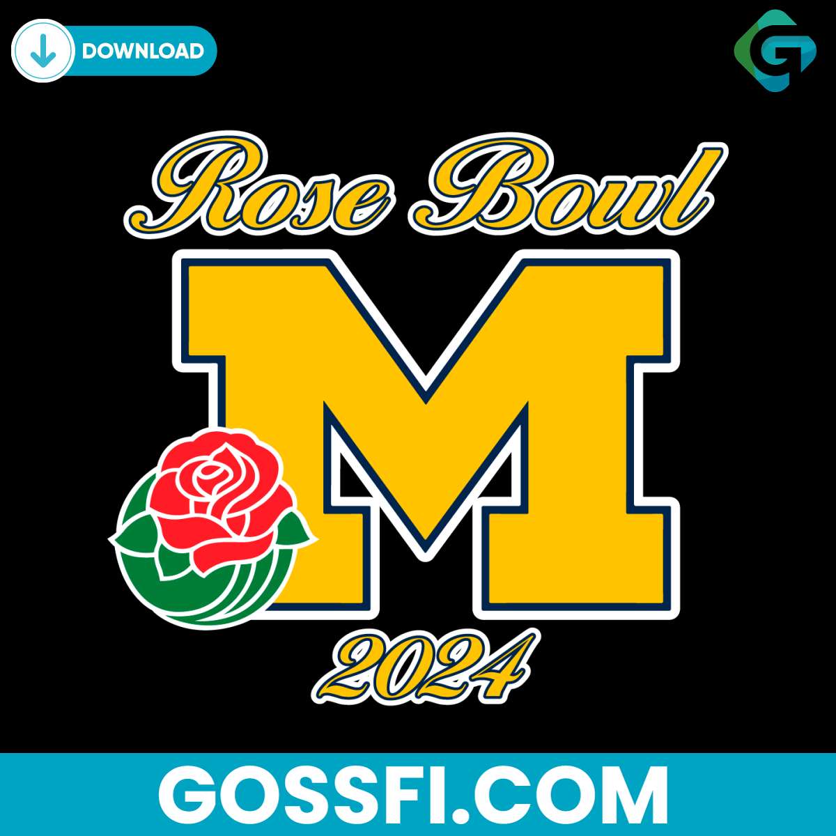 rose-bowl-2024-michigan-wolverines-svg-digital-download