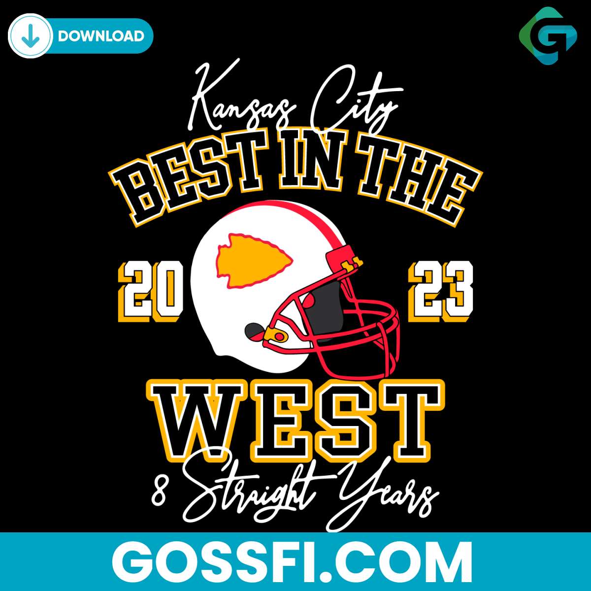 best-in-the-west-8-straight-years-kansas-city-chiefs-svg