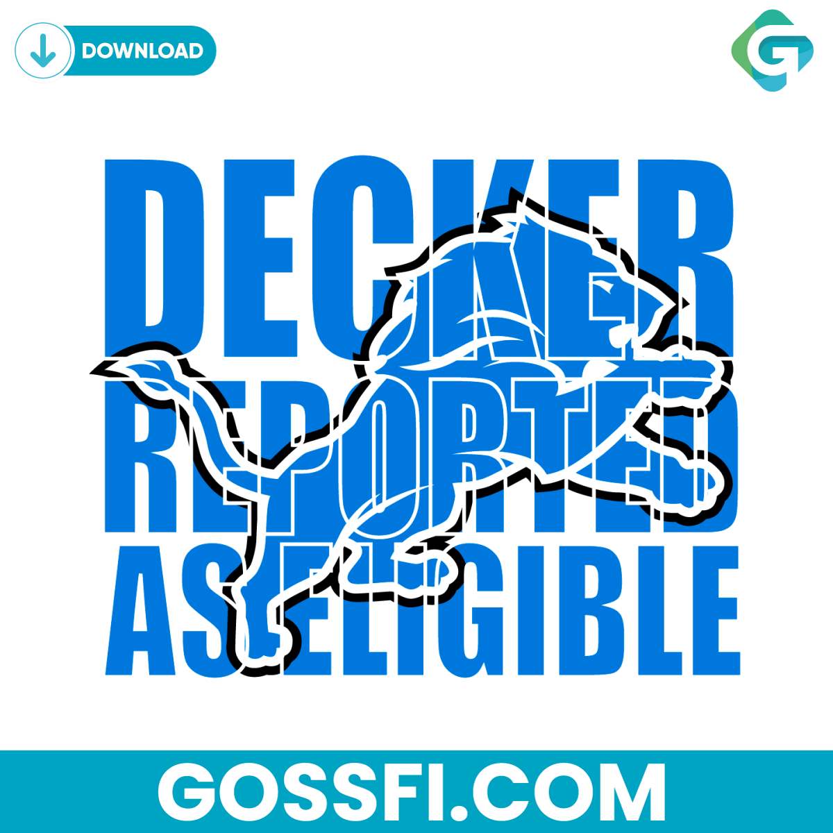 decker-reported-as-eligible-detroit-lions-svg