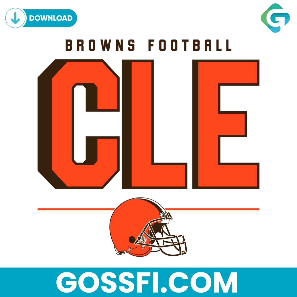 cle-browns-football-helmet-svg-digital-download