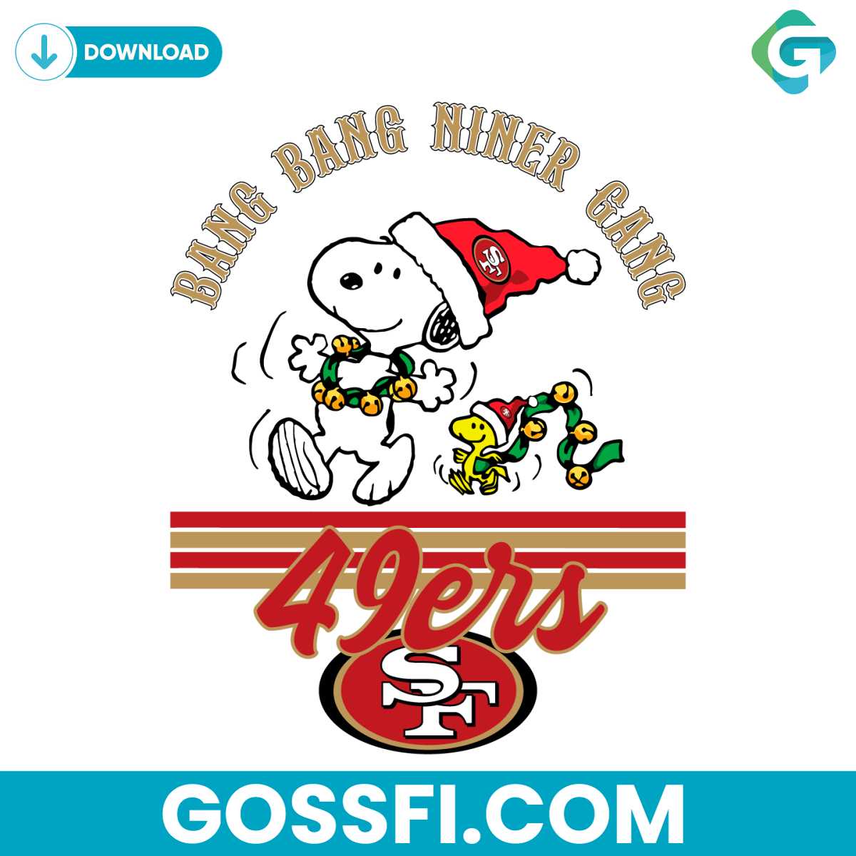 snoopy-and-woodstock-49ers-football-bang-bang-niner-gang-svg