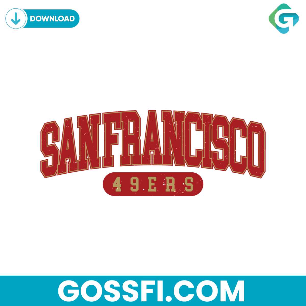 san-francisco-49ers-svg-cricut-digital-download