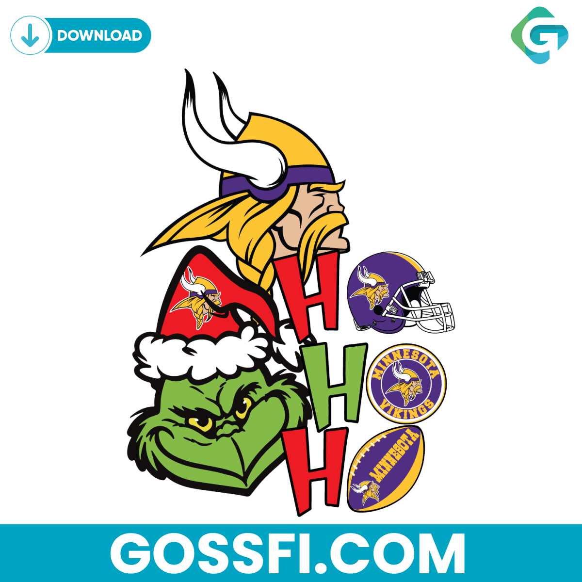 grinch-ho-ho-ho-minnesota-vikings-1961-svg-digital-download