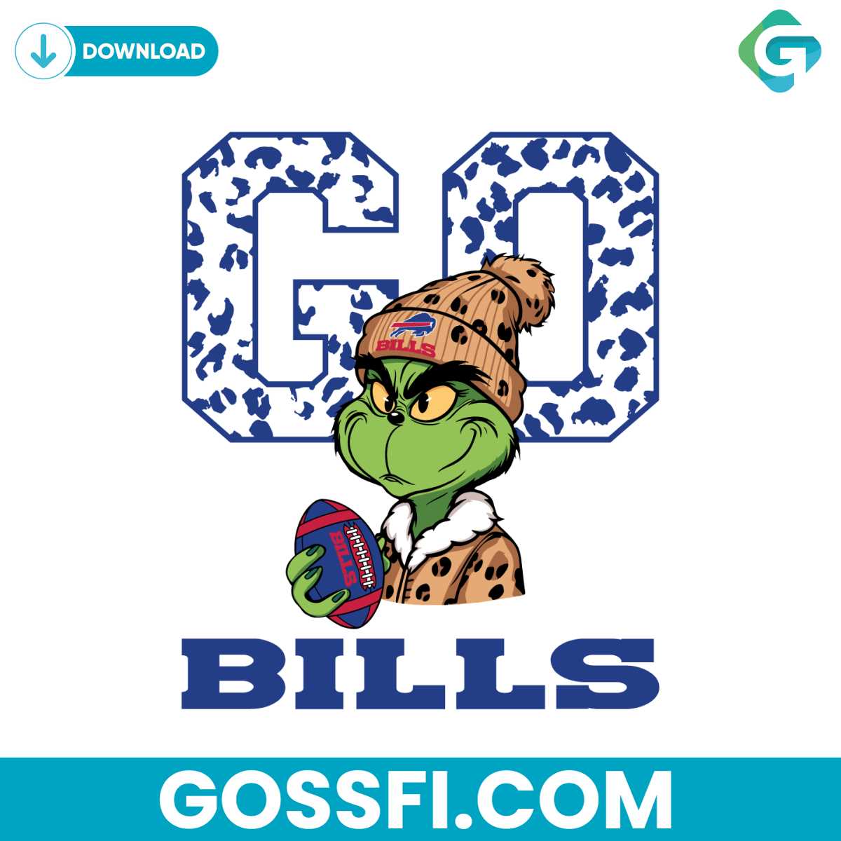 grinch-leopard-go-bills-football-svg-digital-download