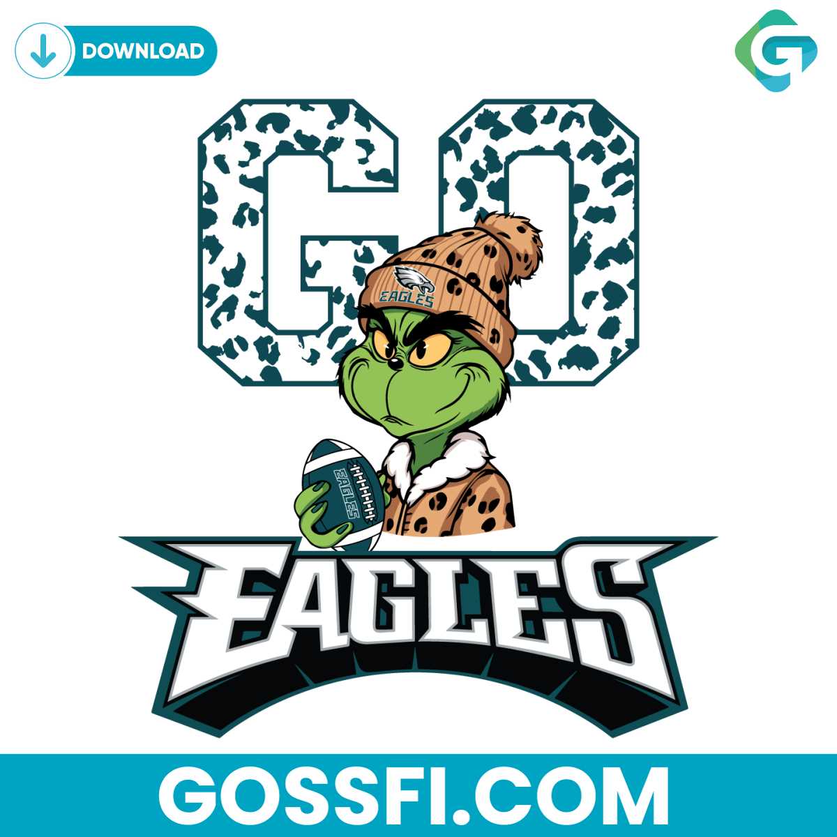 grinch-leopard-go-eagles-football-svg-digital-download