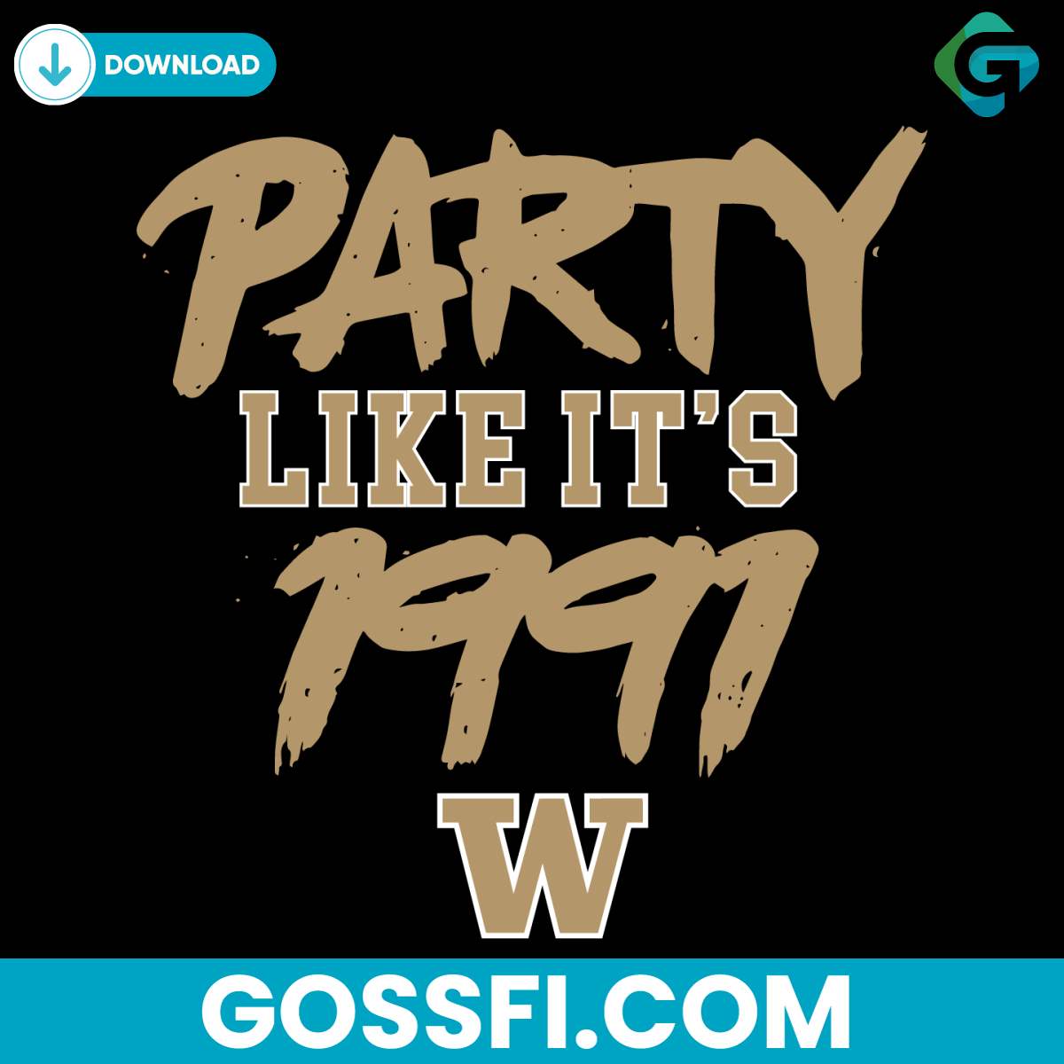 party-like-its-1991-washington-huskies-svg-digital-download