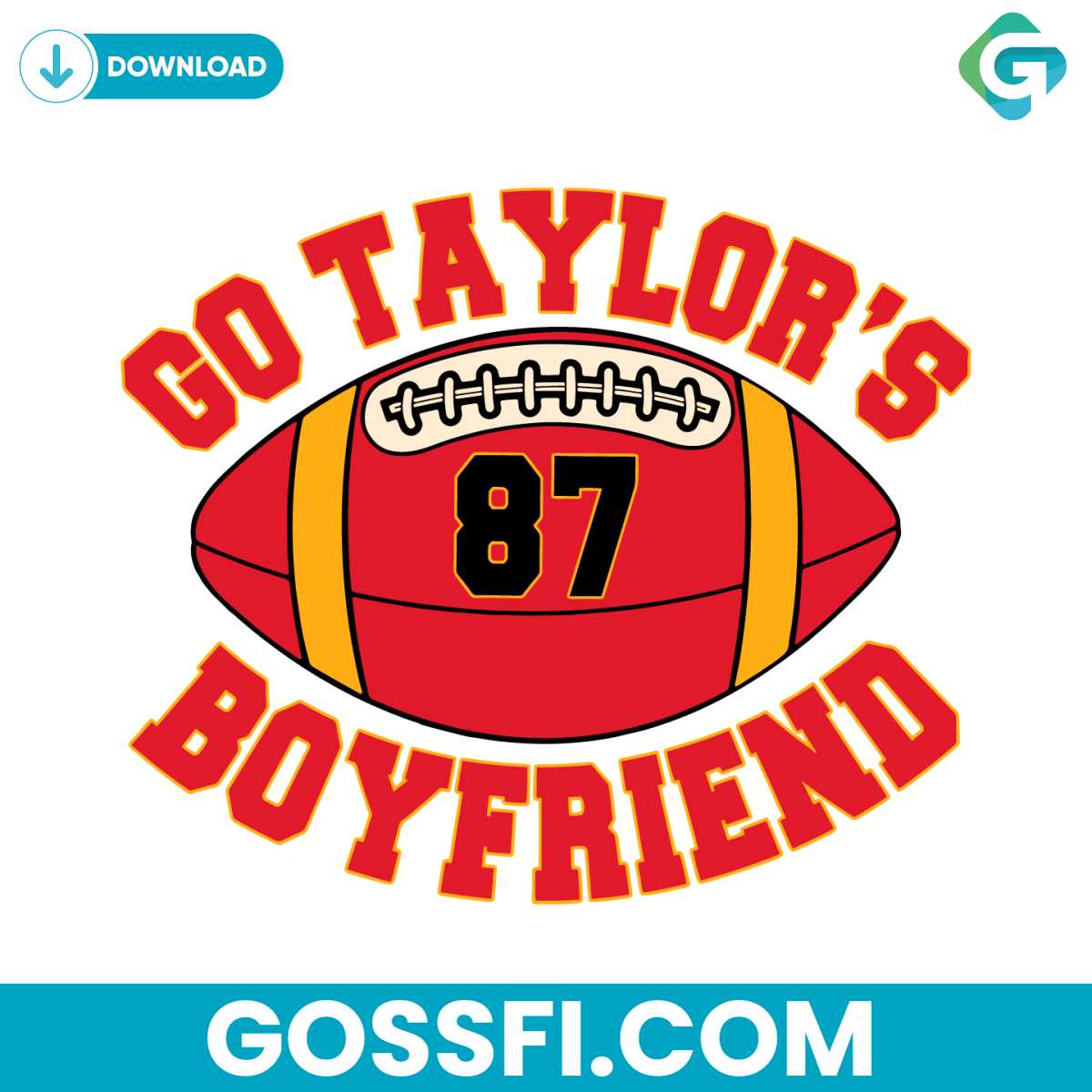 go-taylors-boyfriend-travis-kelce-kansas-city-chiefs-svg