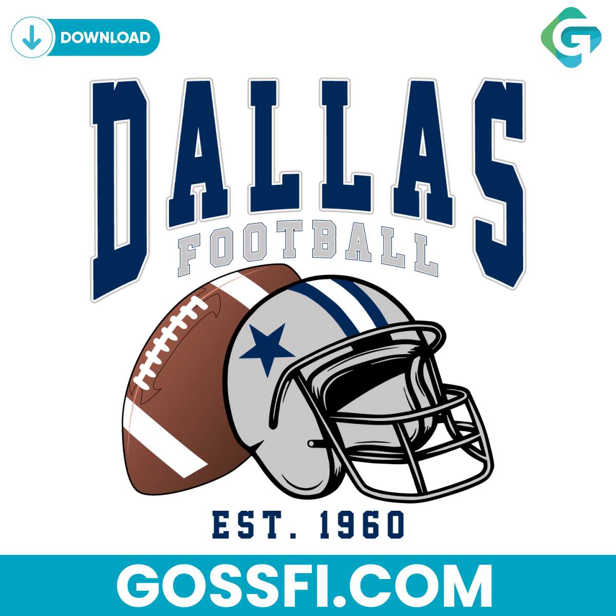 dallas-cowboys-football-helmet-svg-digital-download