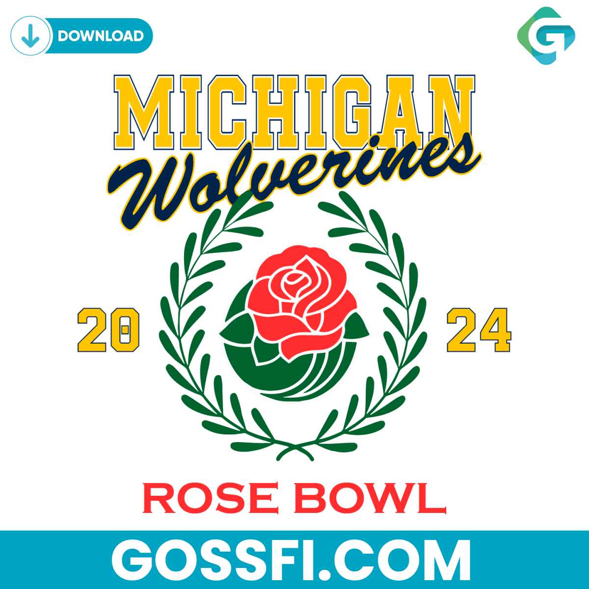 michigan-wolverines-football-rose-bowl-2024-svg