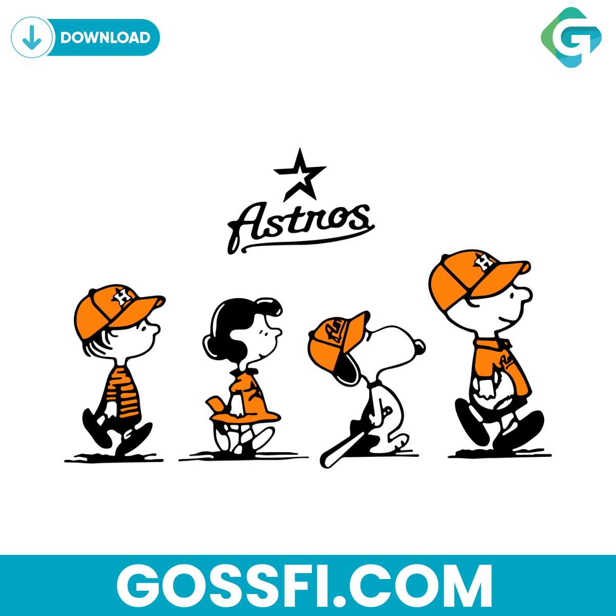 peanuts-houston-astros-baseball-svg-digital-download