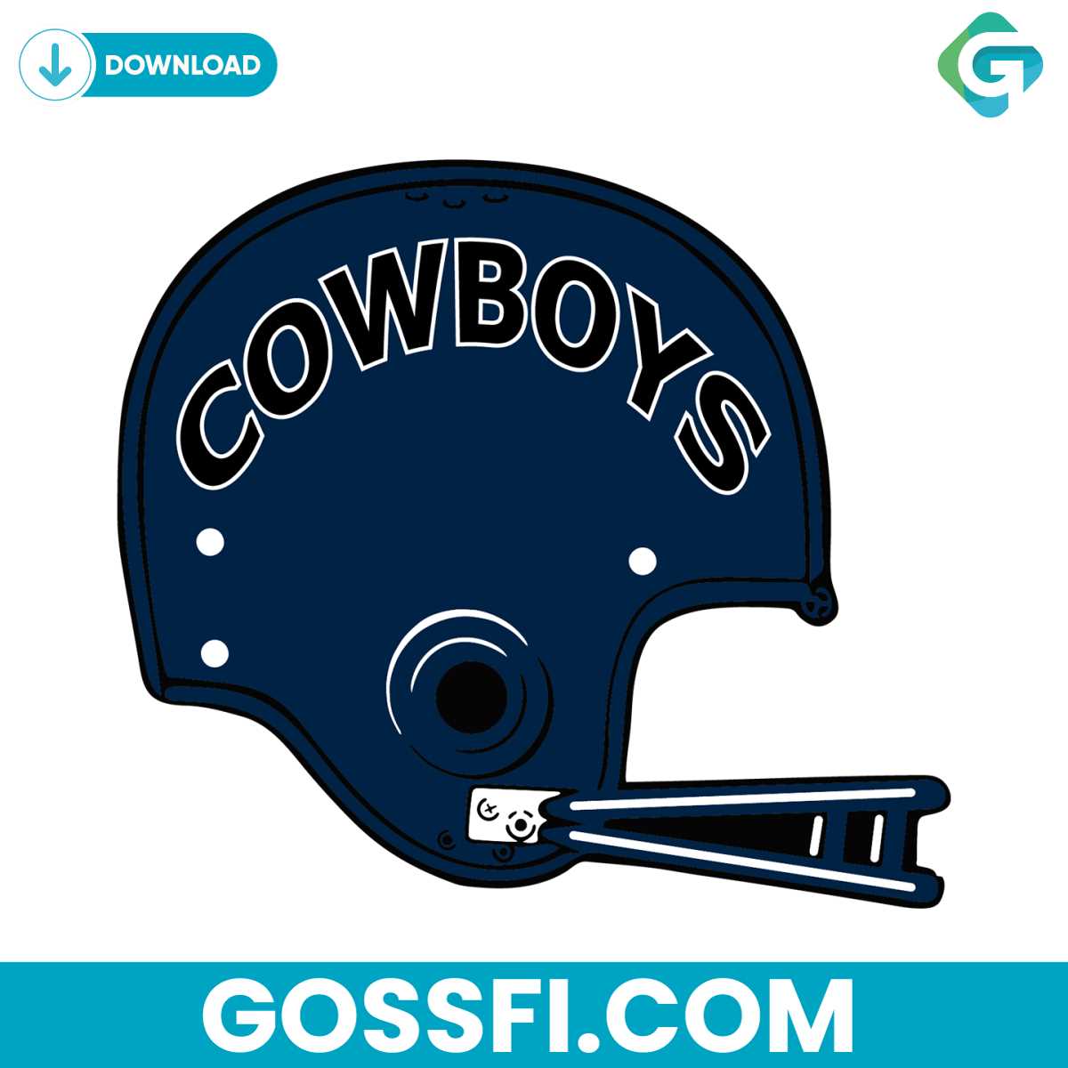 dallas-cowboys-football-helmet-svg