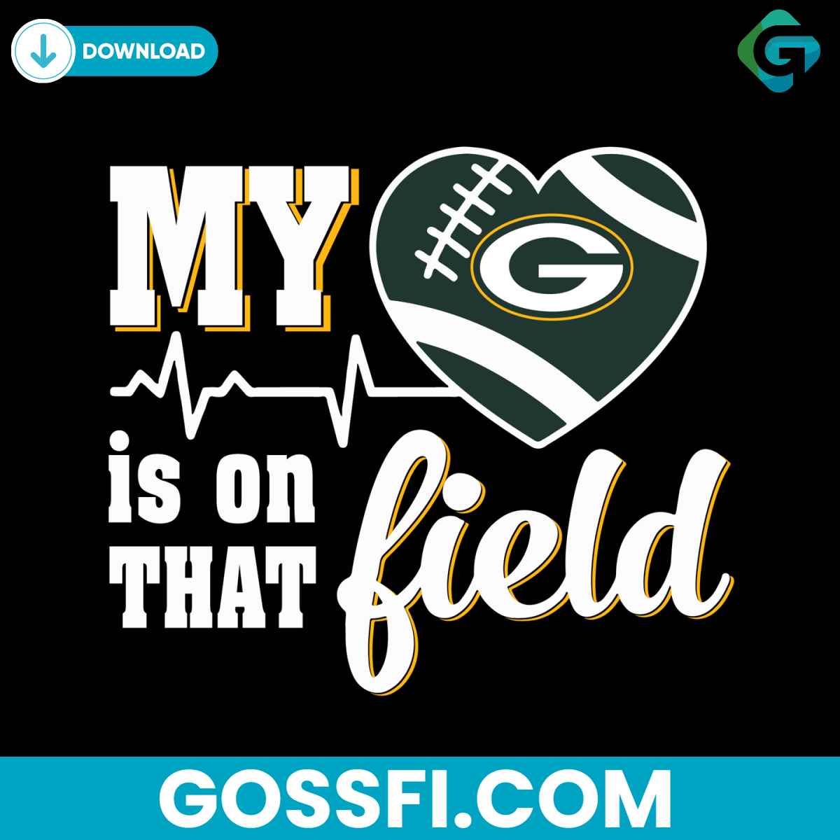 my-heart-is-on-that-field-green-bay-packers-svg