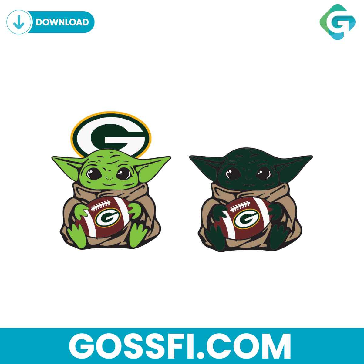 green-bay-packers-baby-yoda-nfl-svg