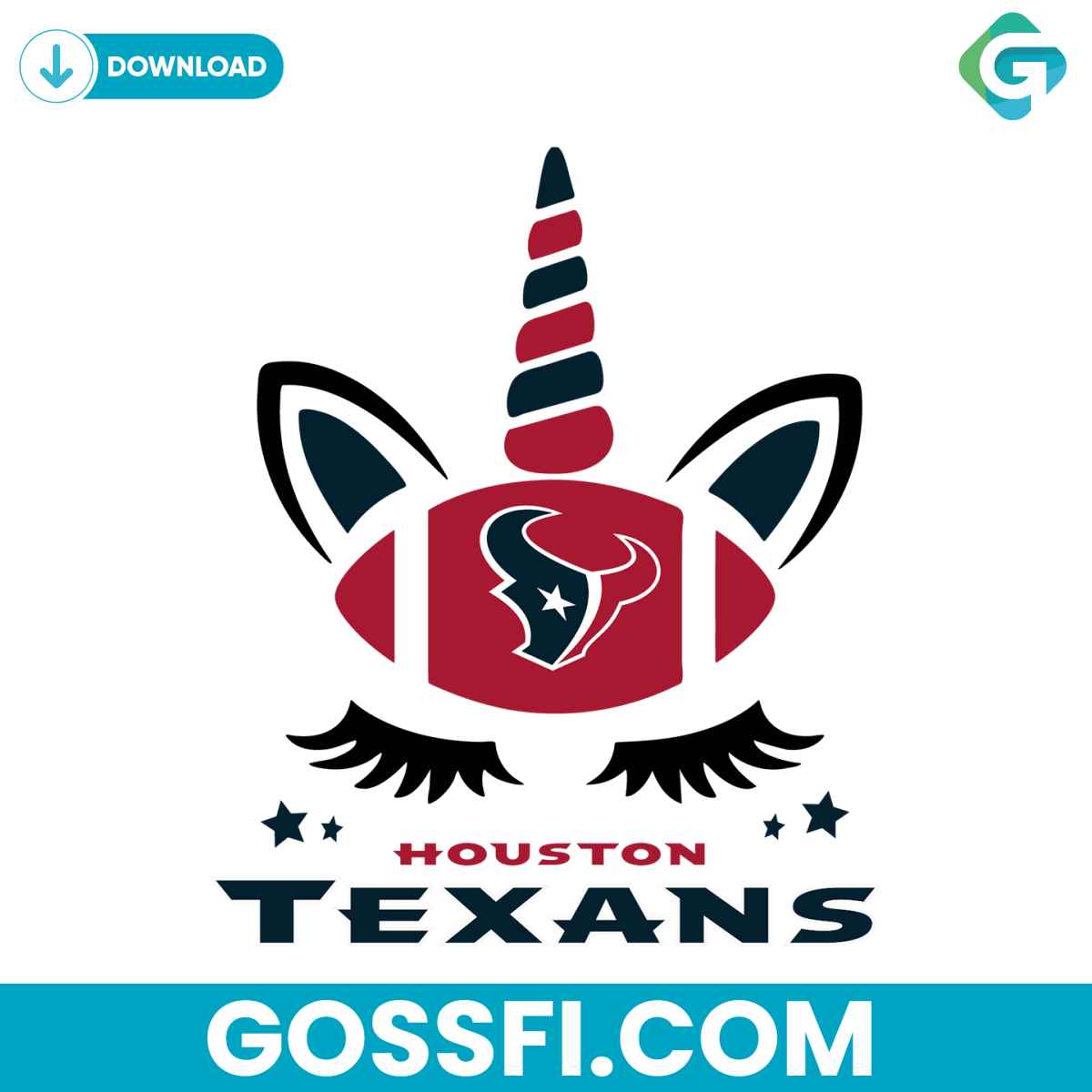 houston-texans-unicorn-svg-cricut-digital-download