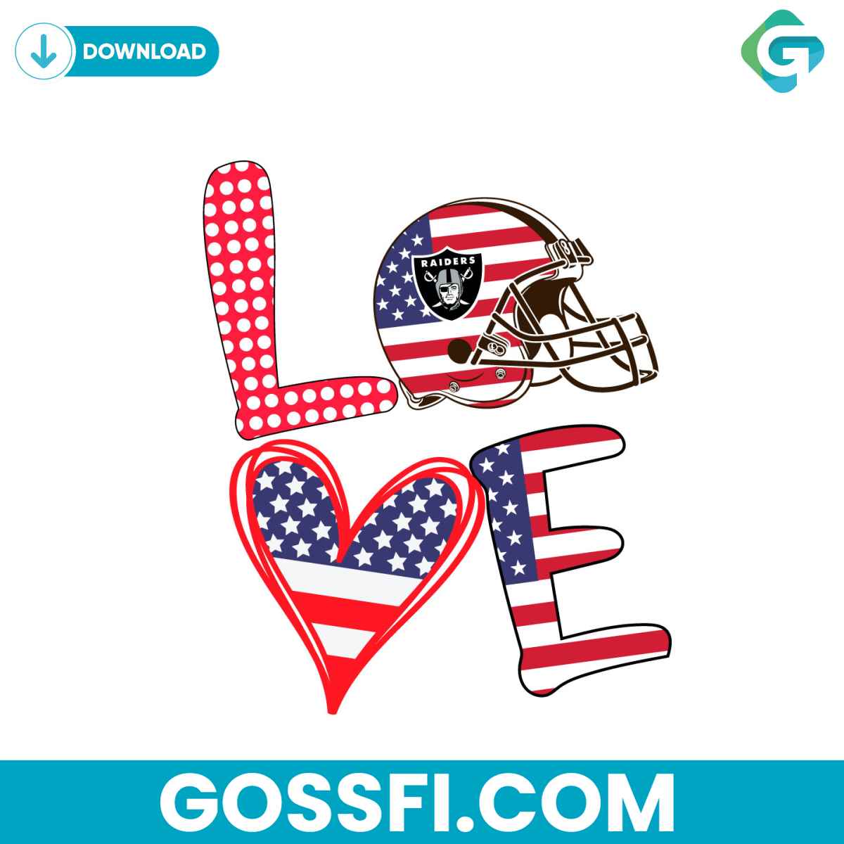 independence-day-love-las-vegas-raiders-svg