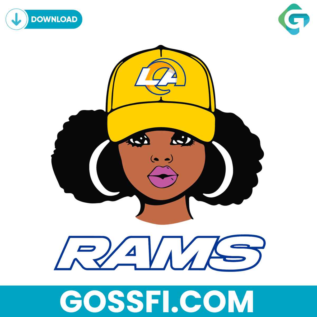 los-angeles-rams-girl-svg-cricut-digital-download