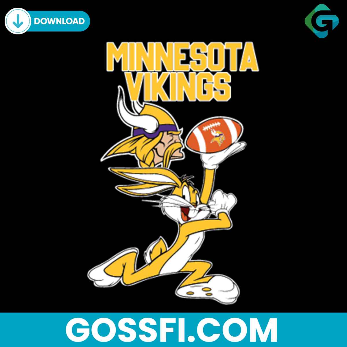 minnesota-vikings-football-bunny-svg