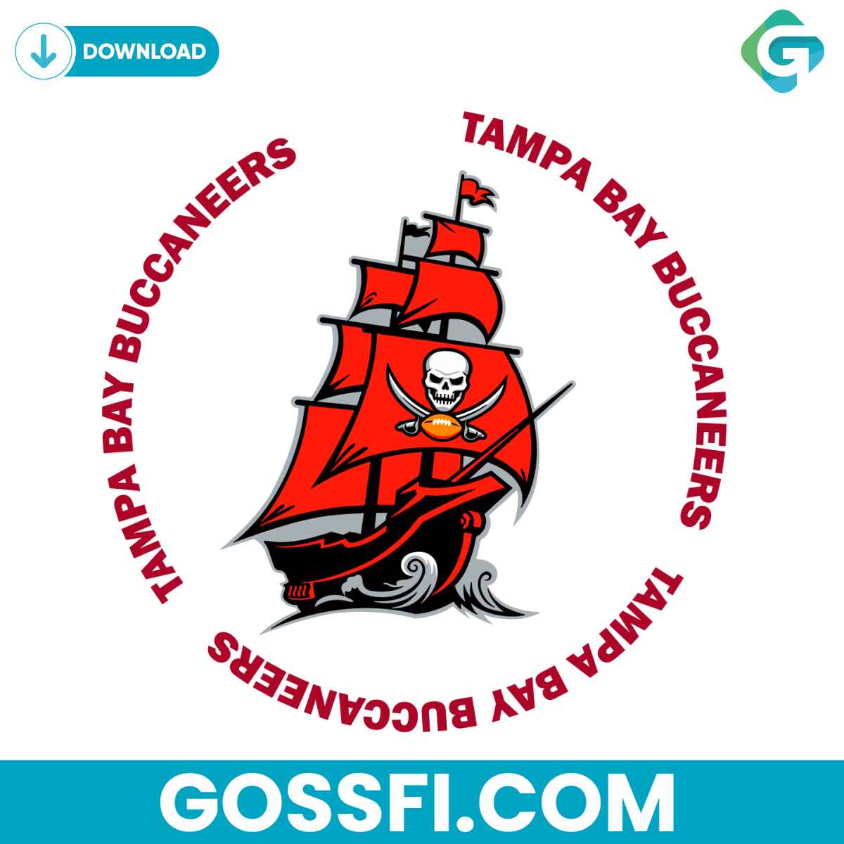 tampa-bay-buccaneers-boat-svg