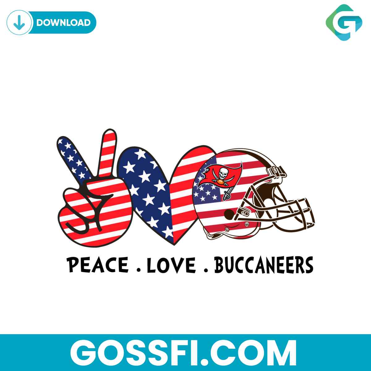 independence-day-peace-love-tampa-bay-buccaneers-svg