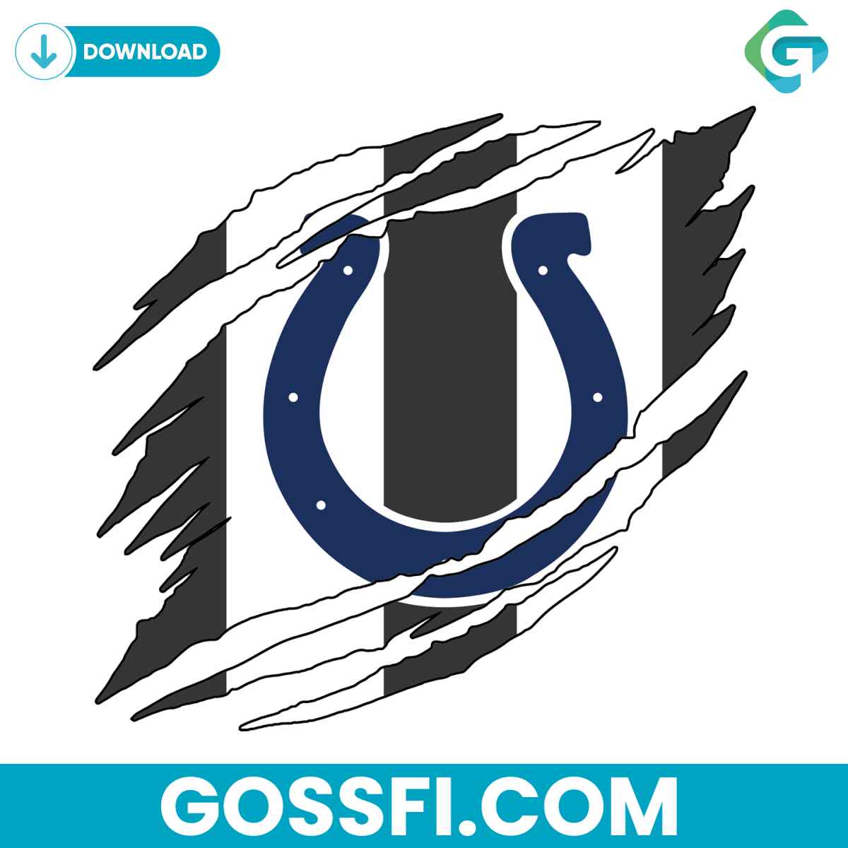 indianapolis-colts-torn-nfl-svg