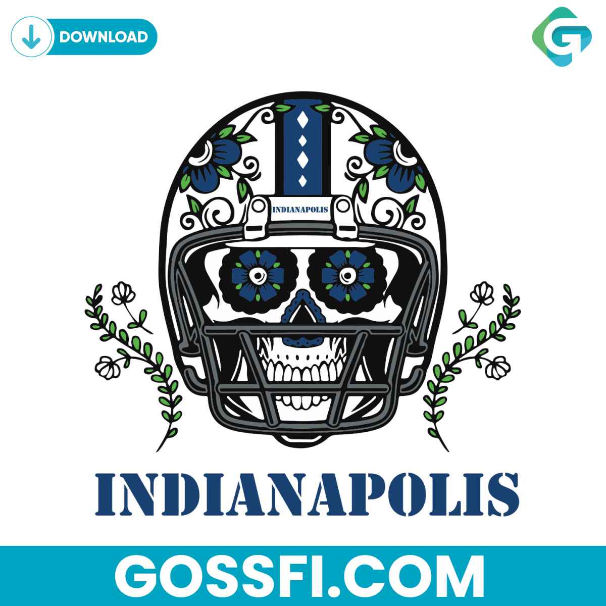 indianapolis-colts-skull-helmet-svg